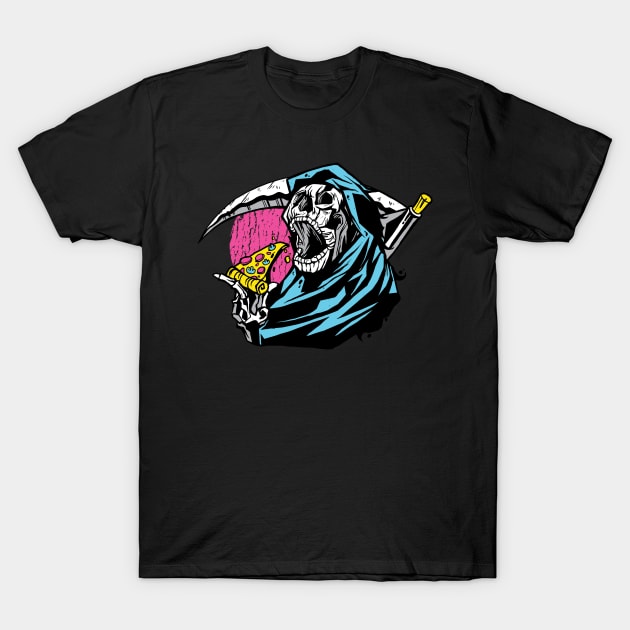 Pizza Reaper T-Shirt by Safdesignx
